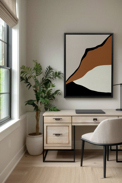 PALETTE ÉBÈNE, Work on stretched canvas