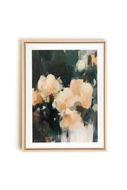 RÊVES PASTELS, Oeuvre sur toile étirée, encadré Naturel Clair