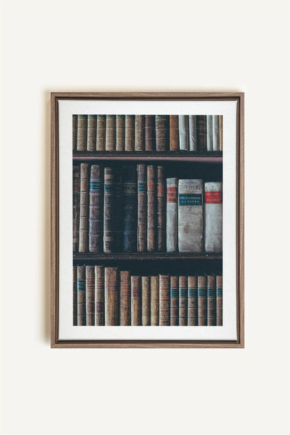 SAVOIR OCCULTE, Oeuvre sur toile étirée, encadré Brun Chêne
