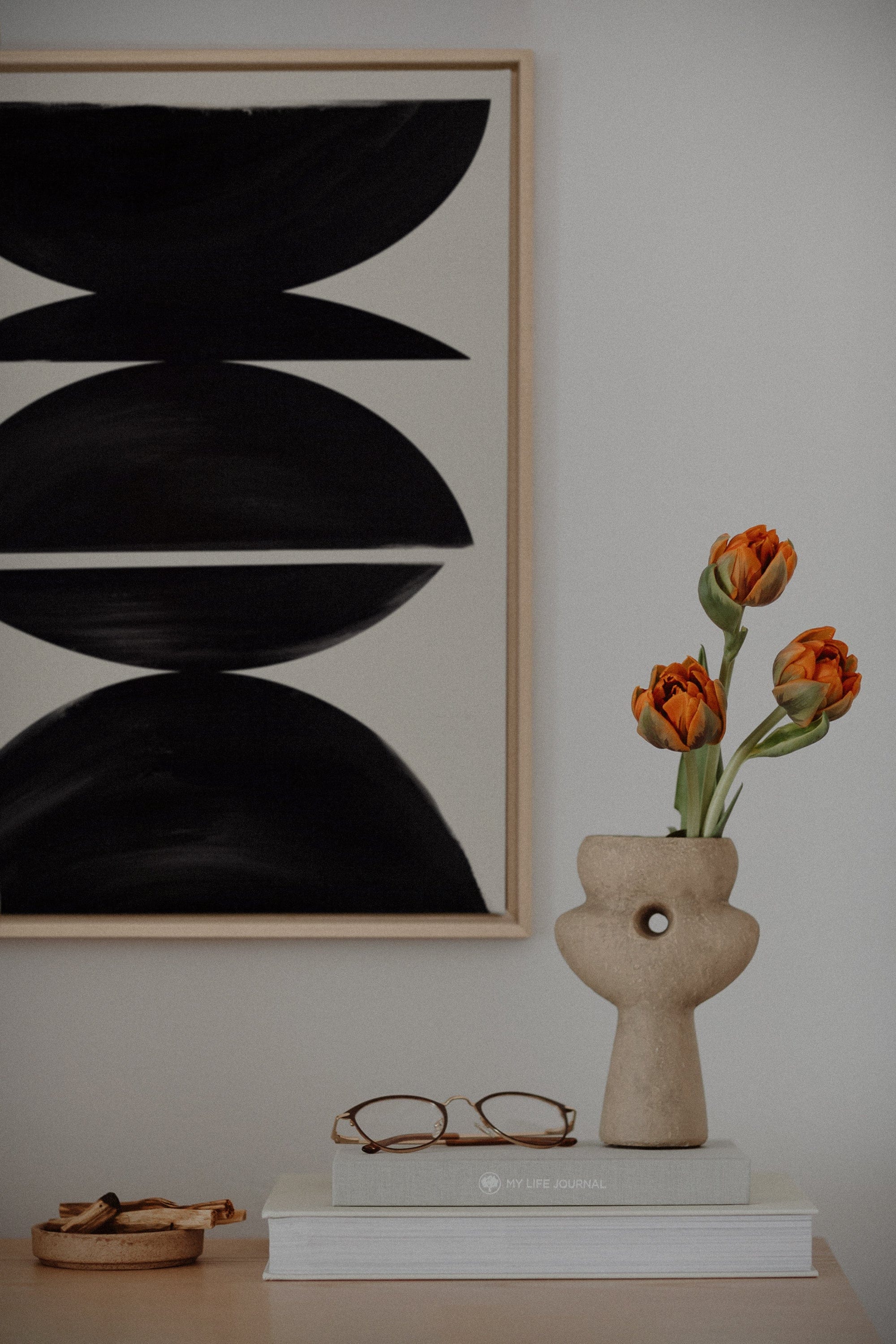 Shadow Dance, Oeuvre sur toile étiré