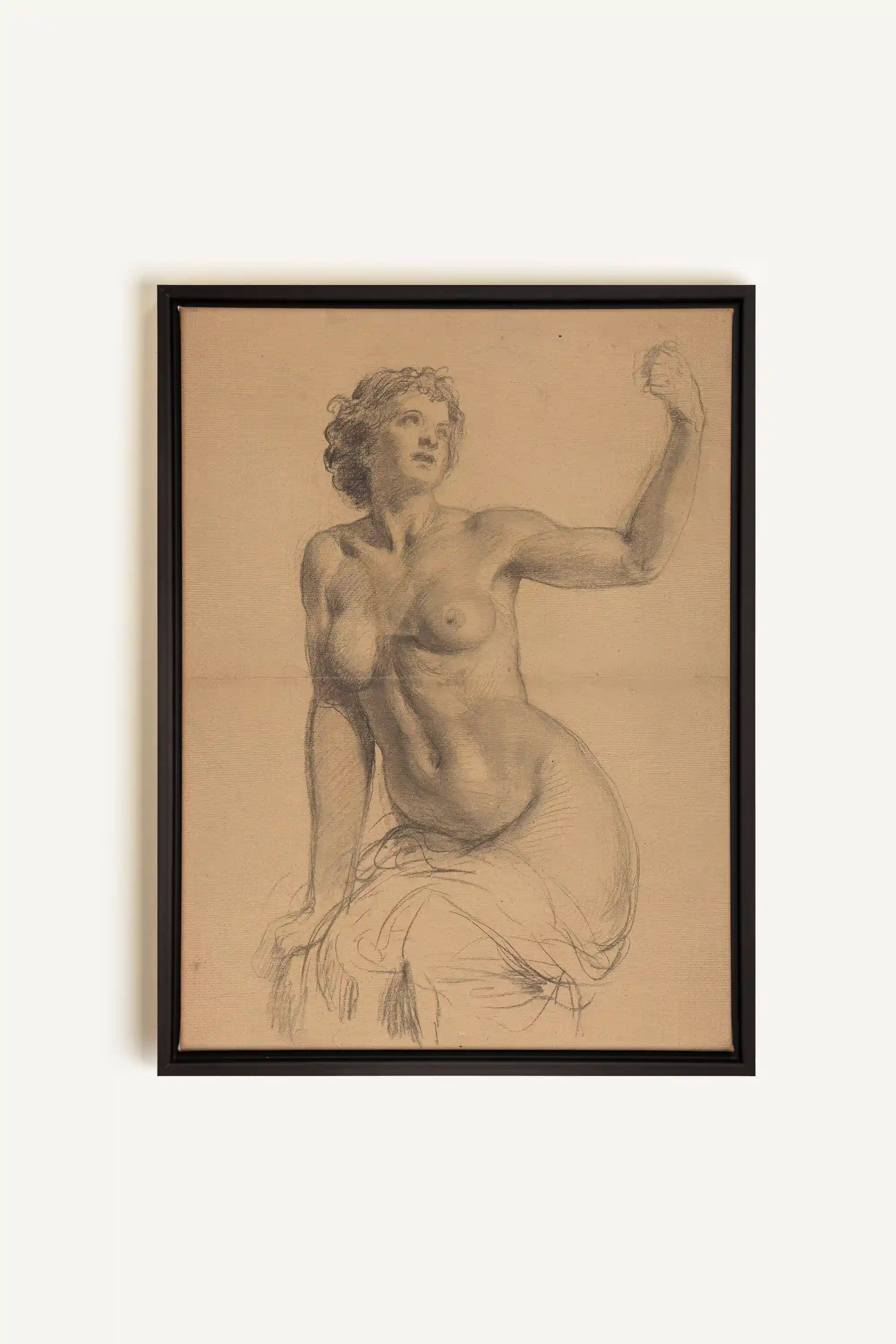 TIMELESS MUSE, Oeuvre sur toile étirée, encadré Noir