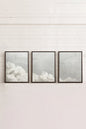 ANTIQUE CLOUDSCAPE TRIO (3 Works on stretched canvas)