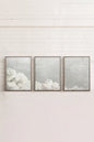 ANTIQUE CLOUDSCAPE TRIO (3 Works on stretched canvas)