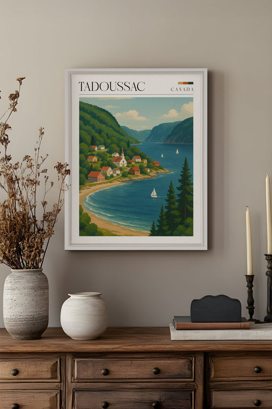 TADOUSSAC, Work on stretched canvas