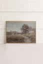 RURAL LANDSCAPE, Work on stretched canvas