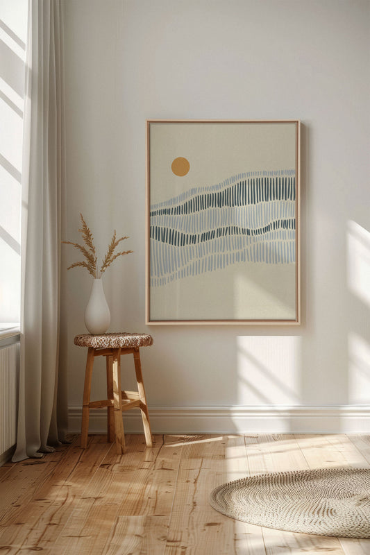 VAGUES, Work on stretched canvas