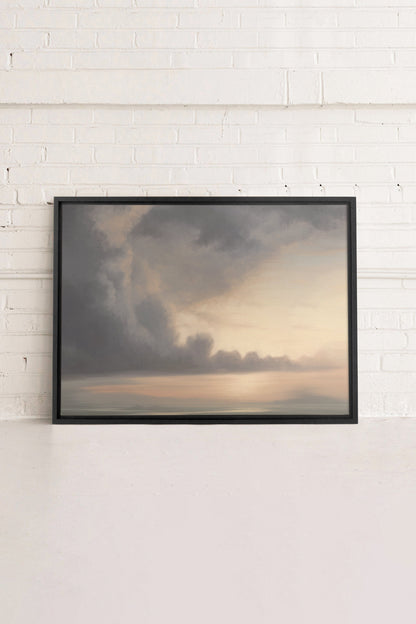 WISPS OF HEAVEN, Oeuvre sur toile étiré