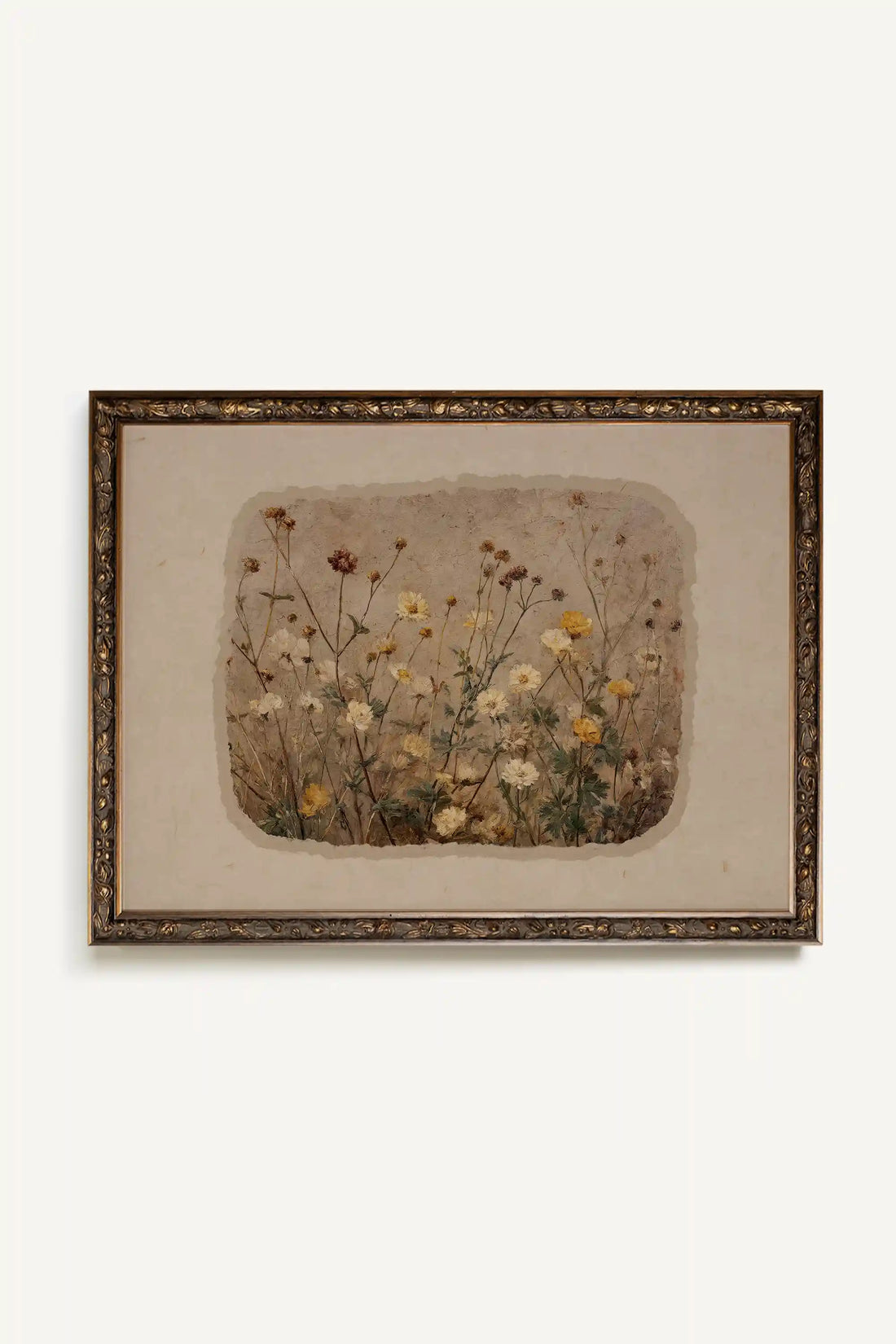AGED BEAUTY, Oeuvre sur toile rigide, encadré Vintage Bronze