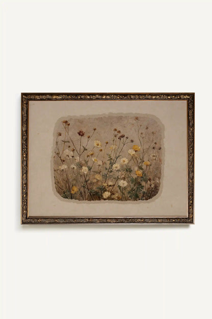 AGED BEAUTY, Oeuvre sur toile rigide, encadré Vintage Bronze