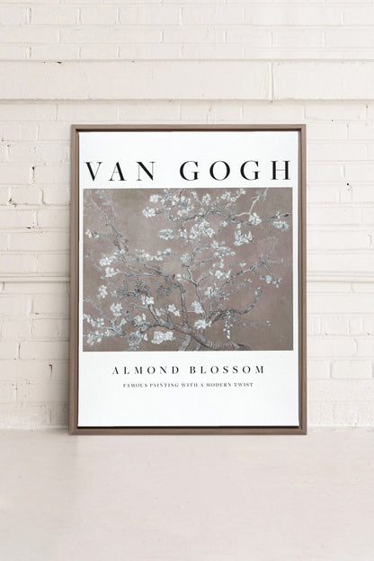 ALMOND BLOSSOM, printed canvas