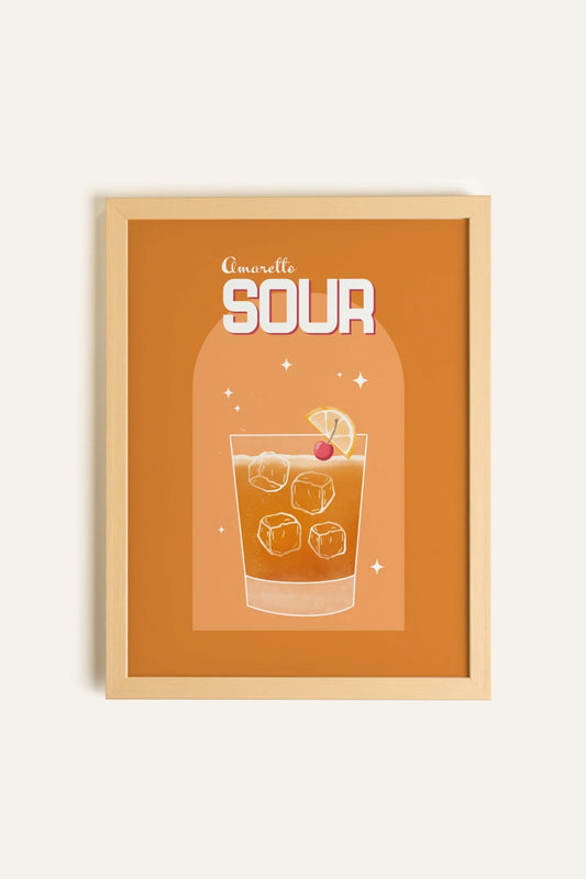 AMARETTO SOUR, Toile Rigide