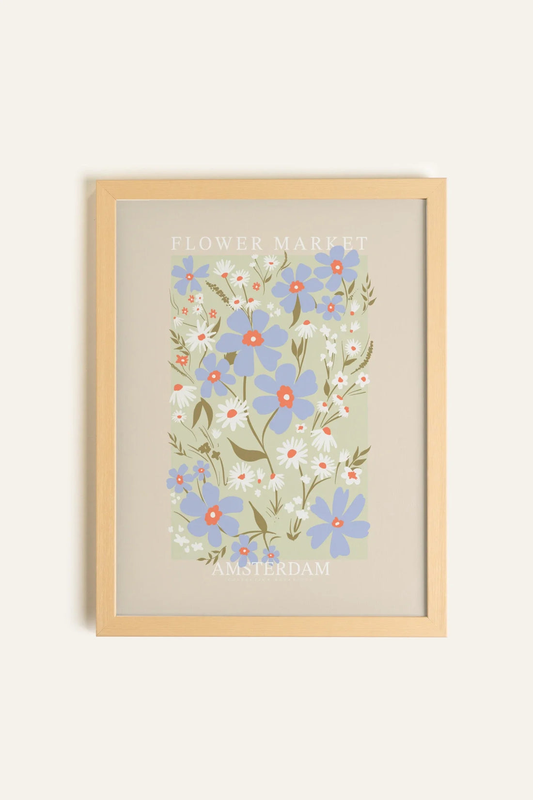 AMSTERDAM BLOOM, Toile Rigide