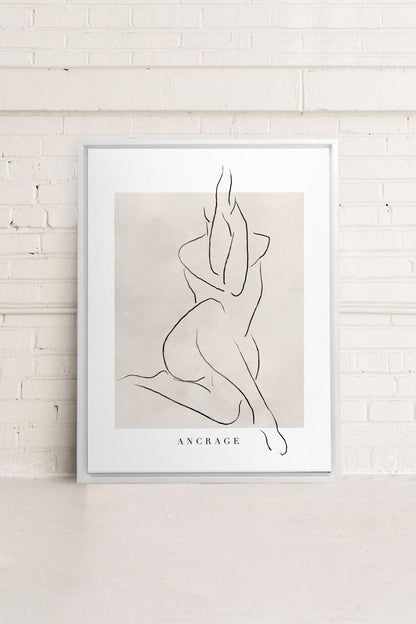 ANCRAGE, Work on stretched canvas