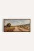 OLEKA CANVAS - Andalusian Mirage, Oeuvre sur toile étirée, encadré Brun Chêne