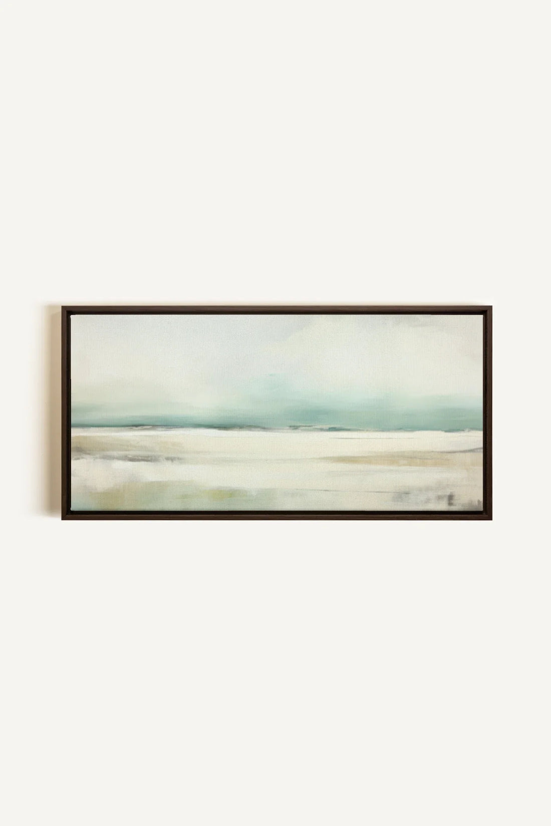 ARTIC STROKES, Artwork on stretched canvas, framed in Walnut Brown