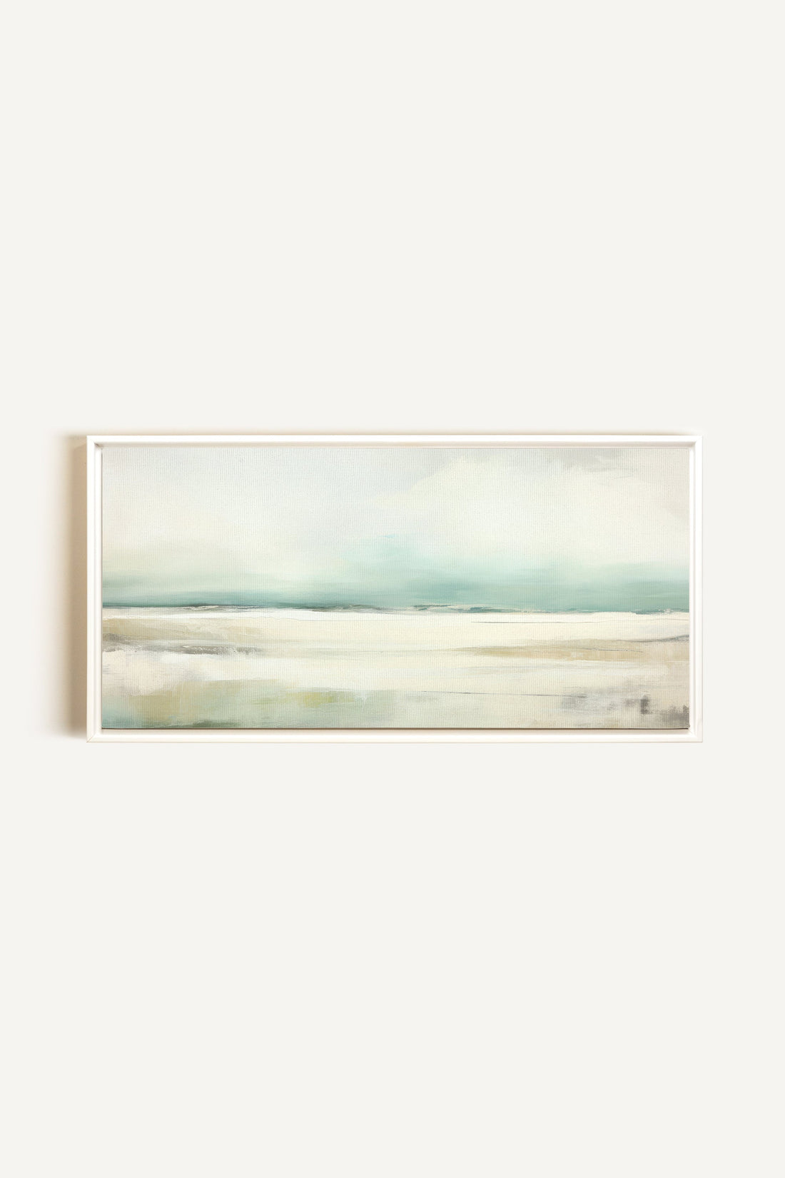 ARTIC STROKES, Artwork on stretched canvas, framed in white
