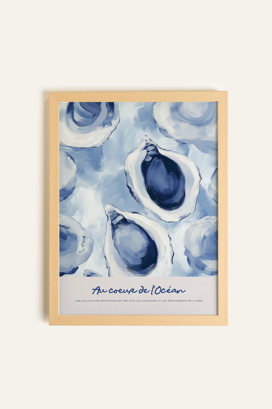 AU COEUR DE L'OCÉAN I, Toile Rigide