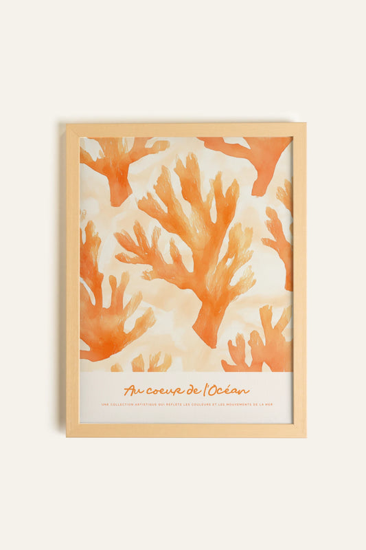 AU COEUR DE L'OCÉAN II, Toile Rigide