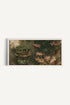 AUTUMN POND toile étirée encadré blanc