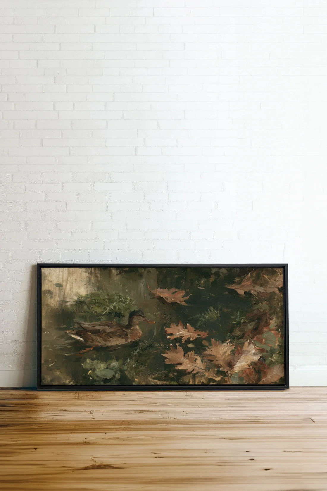 AUTUMN POND mockup noir