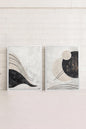 MINIMALIST UNIVERSE DUO (2 Works on stretched canvas)