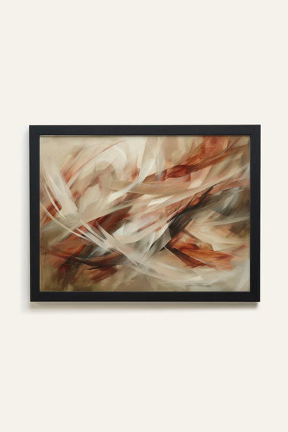 BLAZING SWIRLS, Toile Rigide