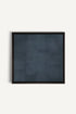 OLEKA CANVAS - BLUE DUSK, Oeuvre sur toile étirée, encadré Noir