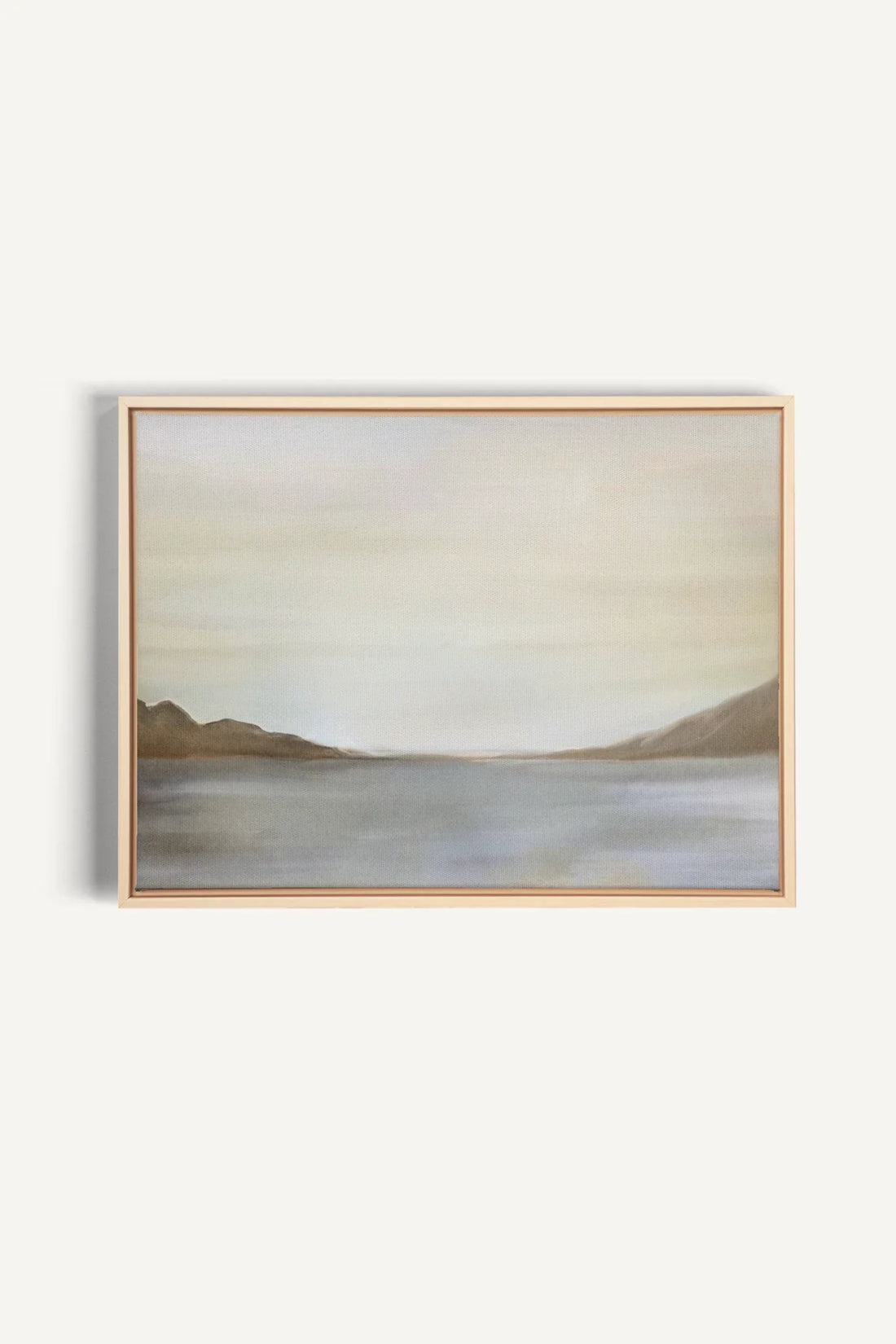 BRISE, Artwork on stretched canvas, framed Natural Light