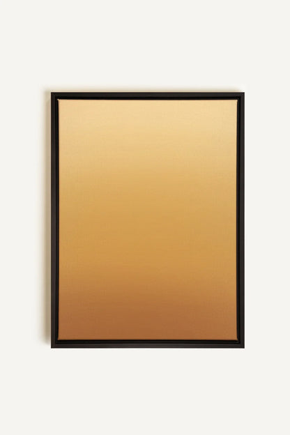 OLEKA CANVAS - BRISE DU SOIR, Oeuvre sur toile étirée, encadré Noir