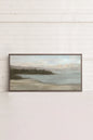 CALM ON THE SHORE, Work on stretched canvas