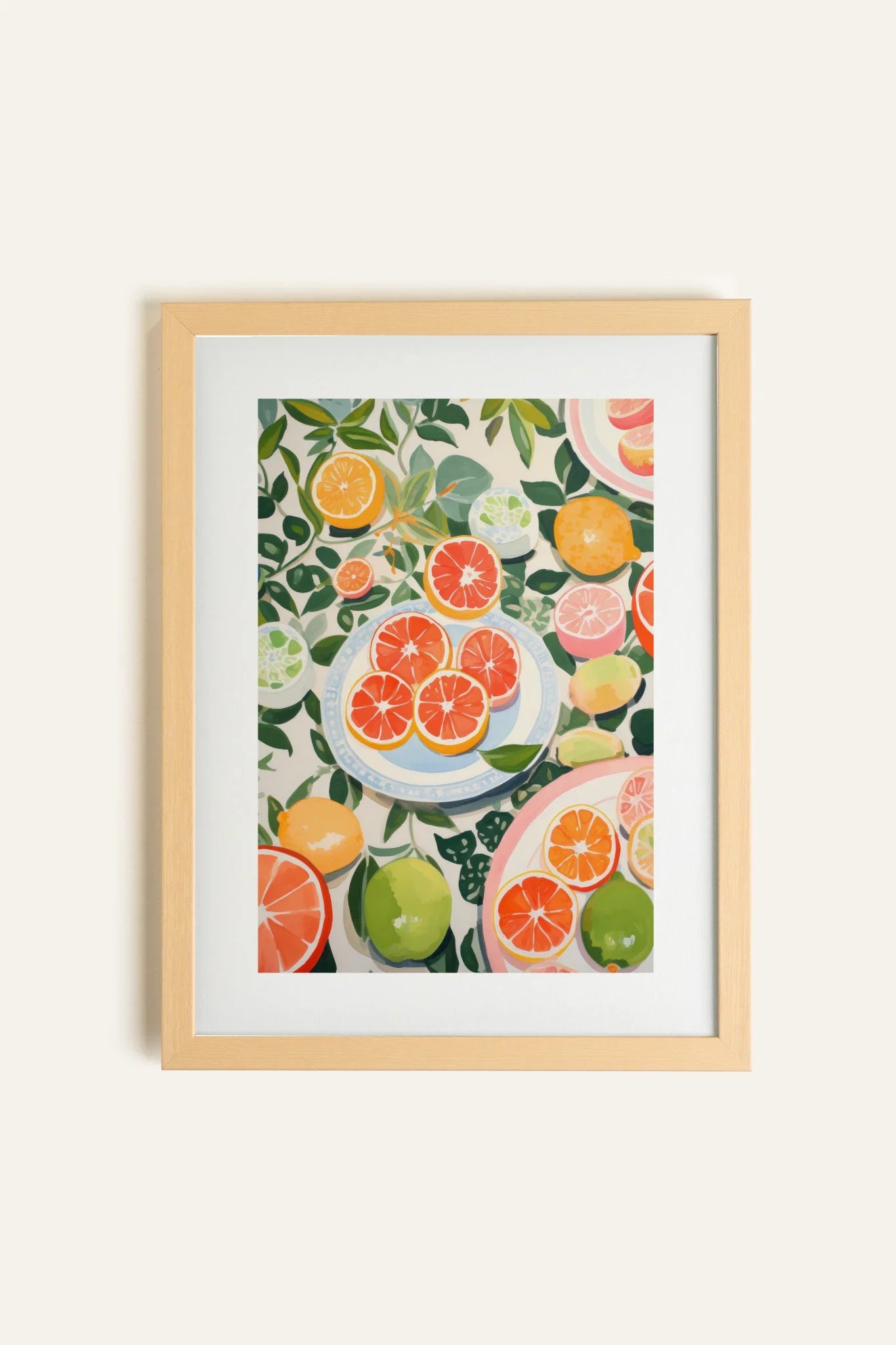 CITRUS DELIGHT, Toile Rigide