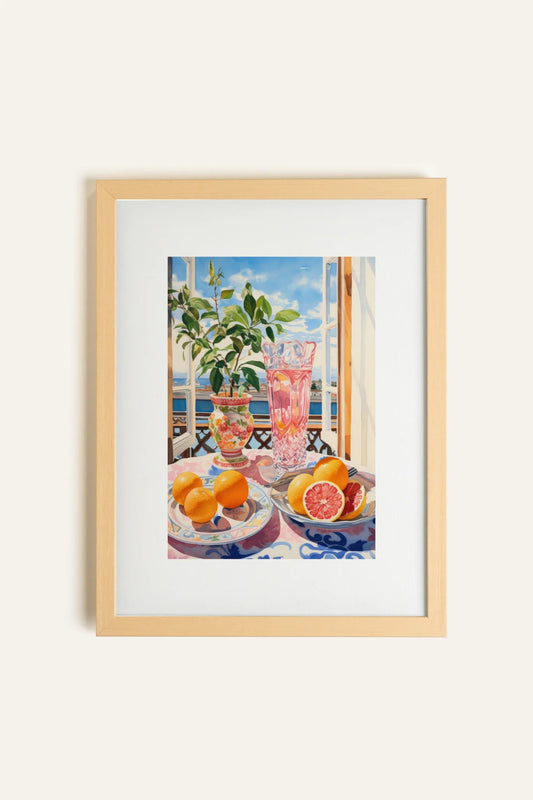 CITRUS VISTA PARADISE, Toile Rigide