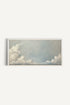 OLEKA CANVAS - CLOUDSCAPE, Oeuvre sur toile étirée, encadré Blanc