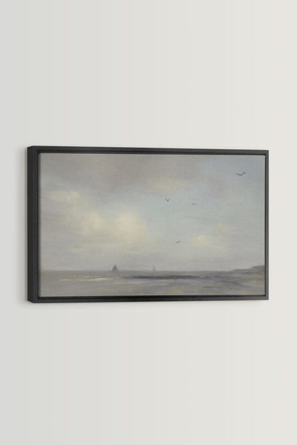 COASTLINE, printed canvas