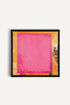 OLEKA CANVAS - COLOR BLAZE, Oeuvre sur toile étirée, encadré Noir