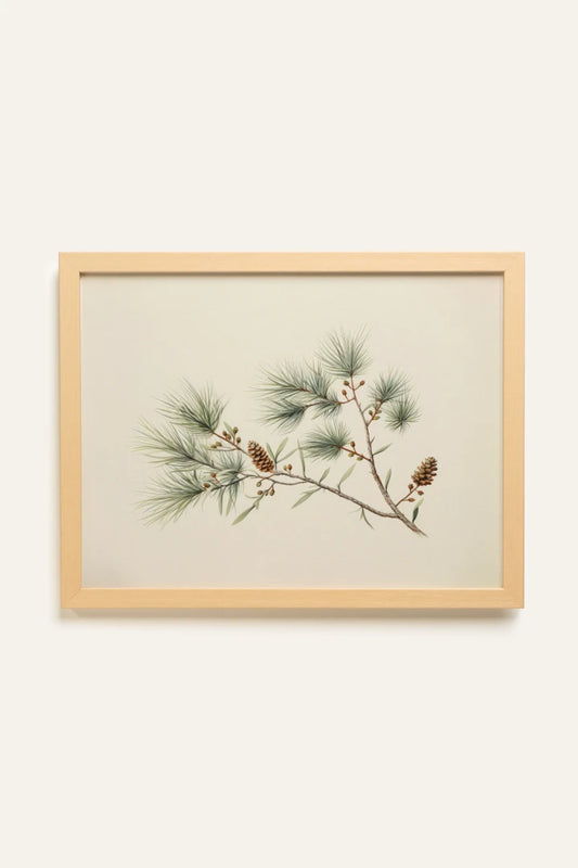 Conifer Branch, Toile Rigide