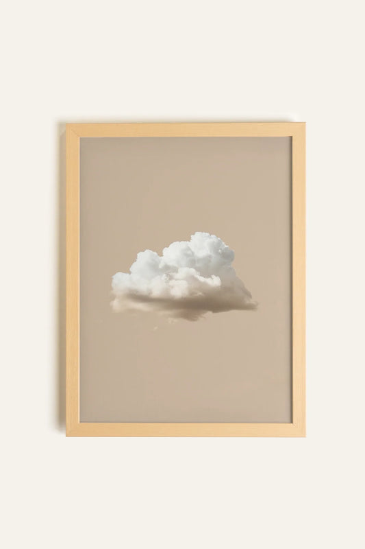 CREAM CLOUD, Toile Rigide