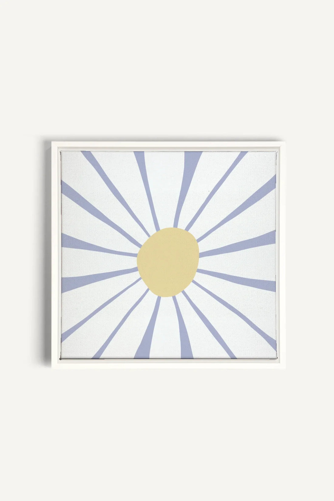 OLEKA CANVAS - DAISY DREAM, Oeuvre sur toile étirée, encadré Blanc