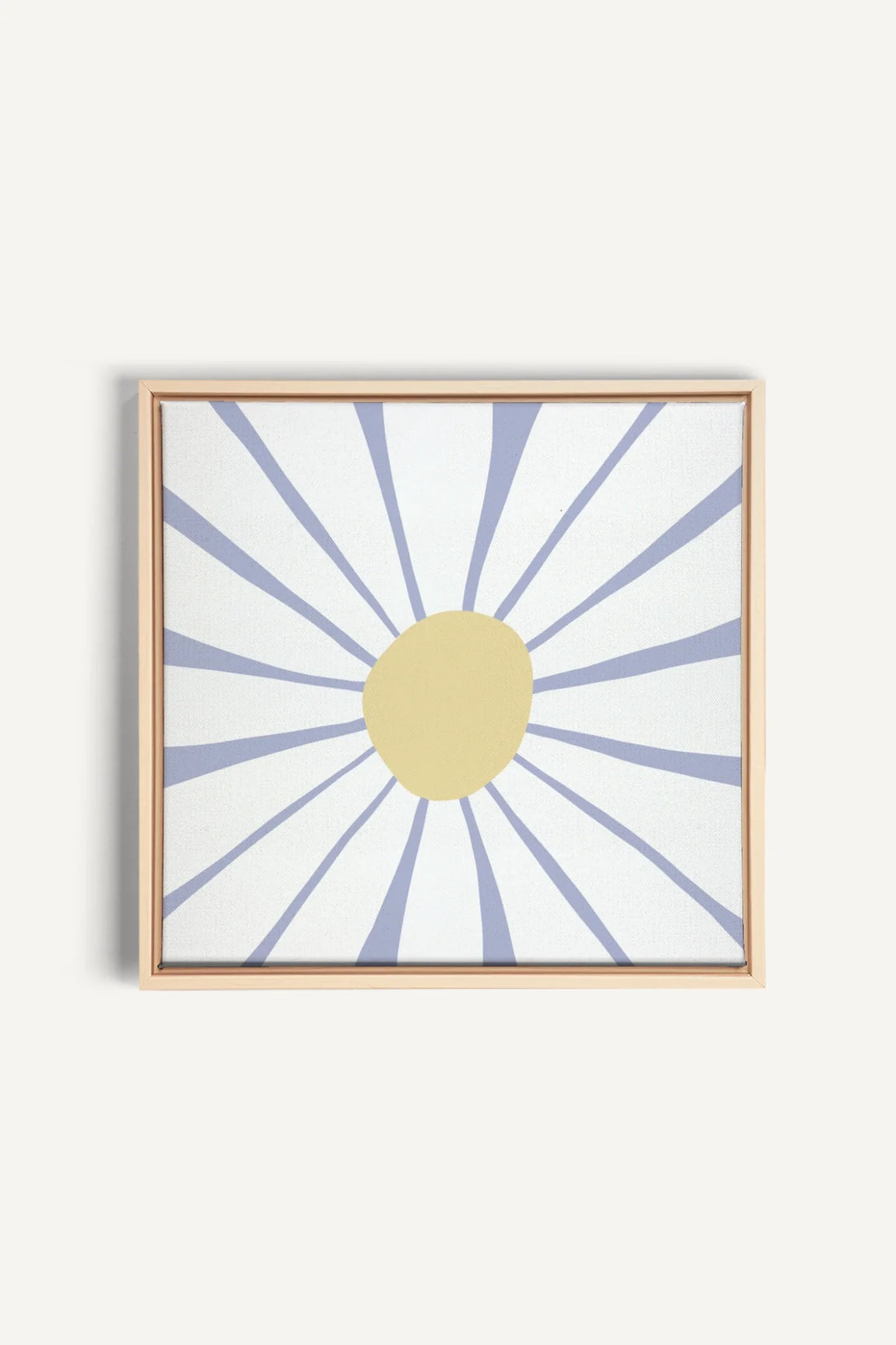DAISY DREAM, Artwork on stretched canvas, framed Natural Light
