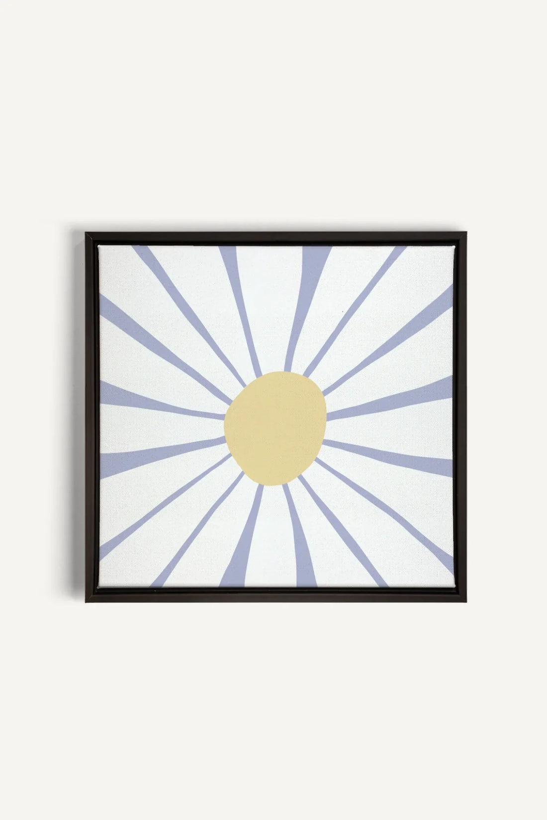 OLEKA CANVAS - DAISY DREAM, Oeuvre sur toile étirée, encadré Noir