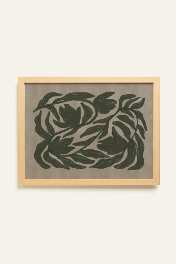 DANSE VÉGÉTALE, Toile Rigide