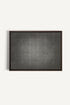 OLEKA CANVAS - DARK GLOW, Oeuvre sur toile étirée, encadré Brun Noyer