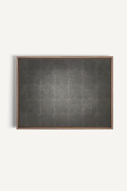 OLEKA CANVAS - DARK GLOW, Oeuvre sur toile étirée, encadré Brun Chêne