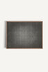 OLEKA CANVAS - DARK GLOW, Oeuvre sur toile étirée, encadré Brun Chêne