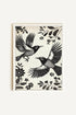 OLEKA CANVAS - DARK WINGS, Oeuvre sur toile étirée, encadré Blanc