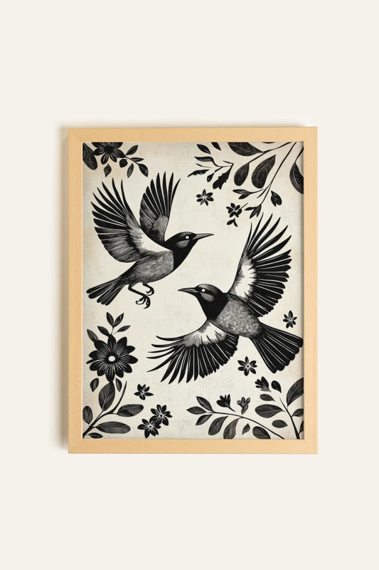 DARK WINGS, Toile Rigide