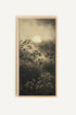 DAWN AWAKENS toile étirée encadré naturel clair