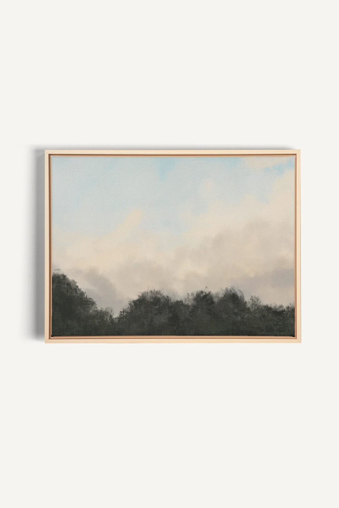 DAWN, Artwork on stretched canvas, framed Natural Light