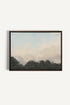 OLEKA CANVAS - DAWN, Oeuvre sur toile étirée, encadré Brun Noyer