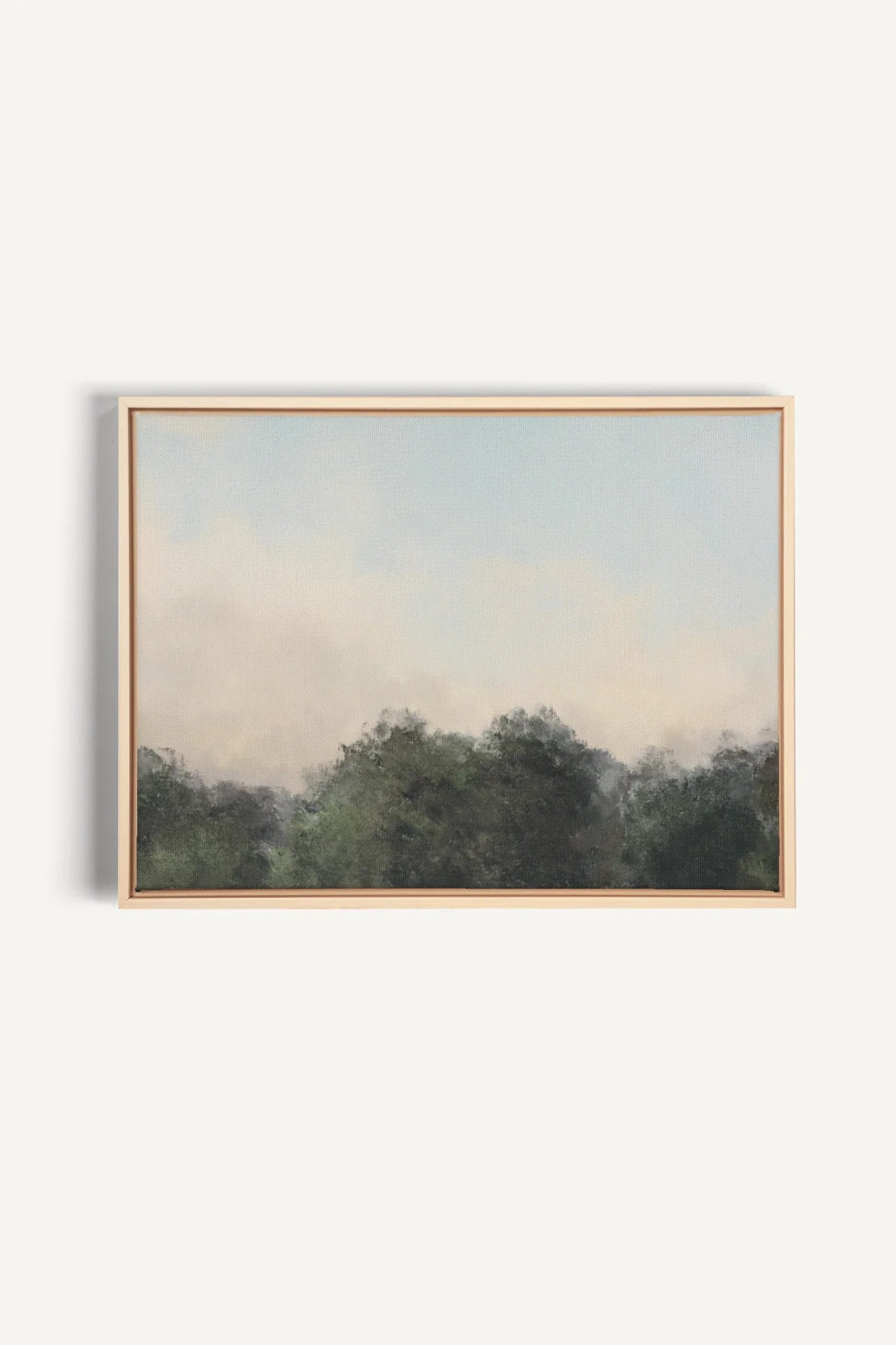 DAWN II, Oeuvre sur toile étirée, encadré Naturel Clair